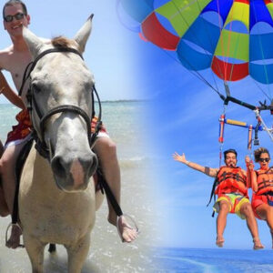 Excursions Combo caballo más Parasailing
