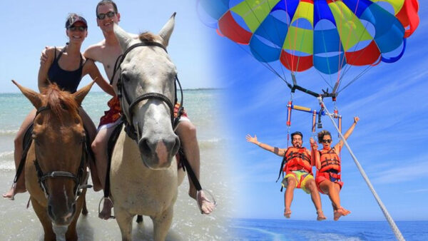 Excursions Combo caballo más Parasailing